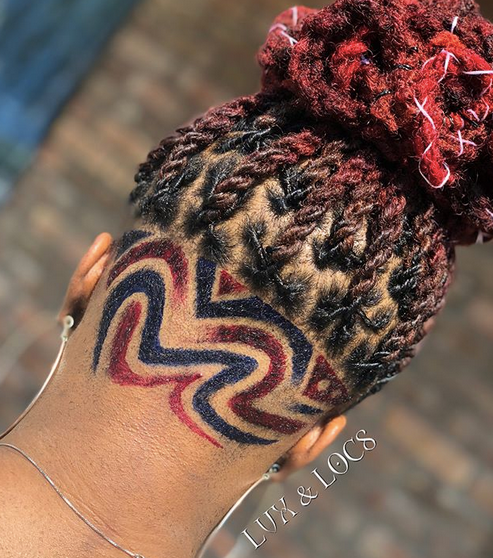 We Found The Best Braid and Loc Undercuts Instagram Has To Offer
